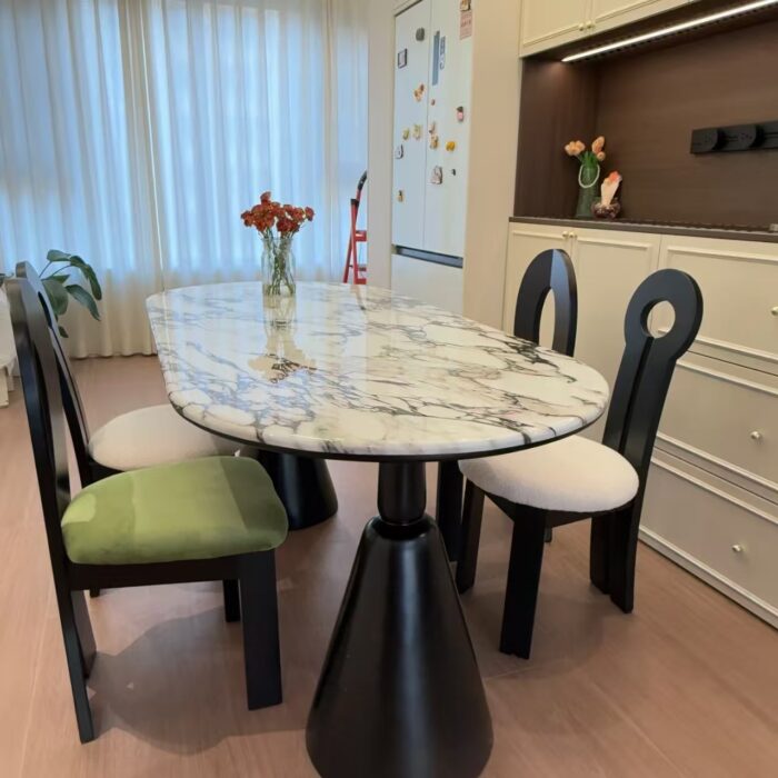 大理石法式桌子