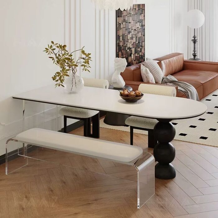 悬浮餐桌 法式餐桌