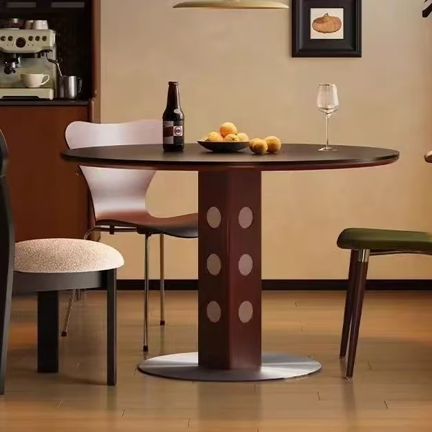 岩板餐桌 圆形桌